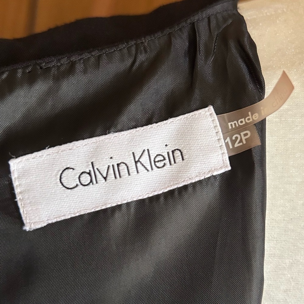 Calvin Klein black sheath dress size 12 plus - Picture 9 of 10